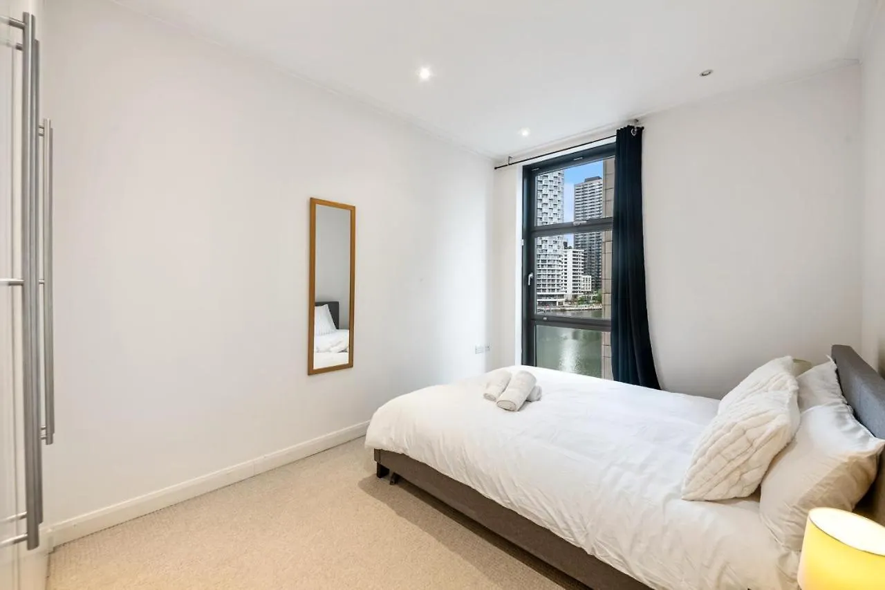 Londwell, Canary Wharf River Thames Balcony Apartment London Storbritannien