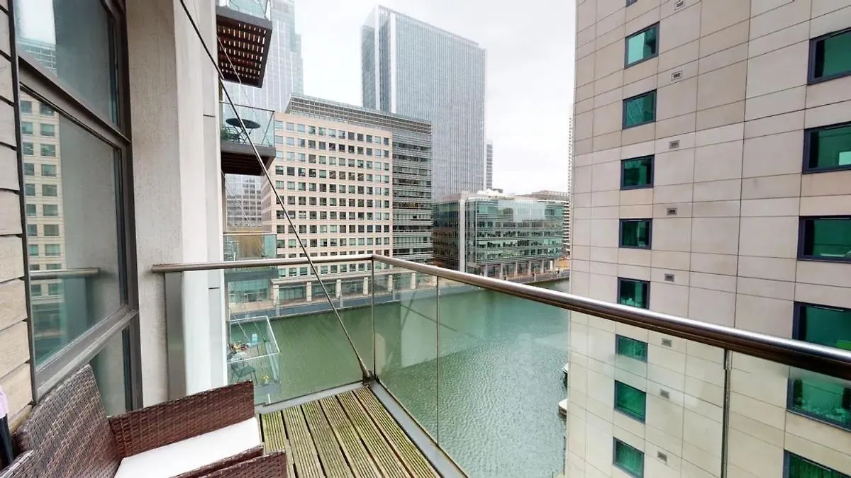 Londwell, Canary Wharf River Thames Balcony Apartment London Storbritannien